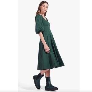Staud Swells Midi Dress